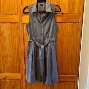 Theory Classic Sleeveless Gray Dress Size 10